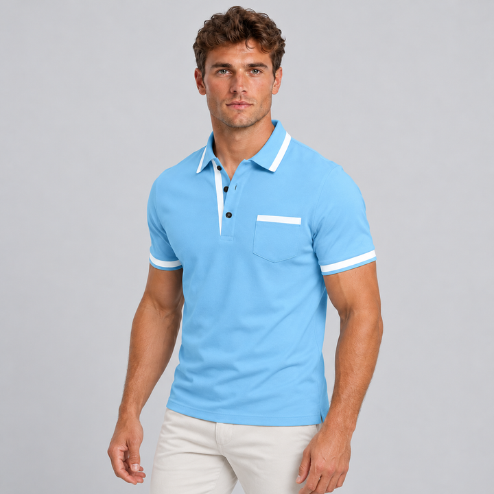 Montarello Polo for Men, Cotton