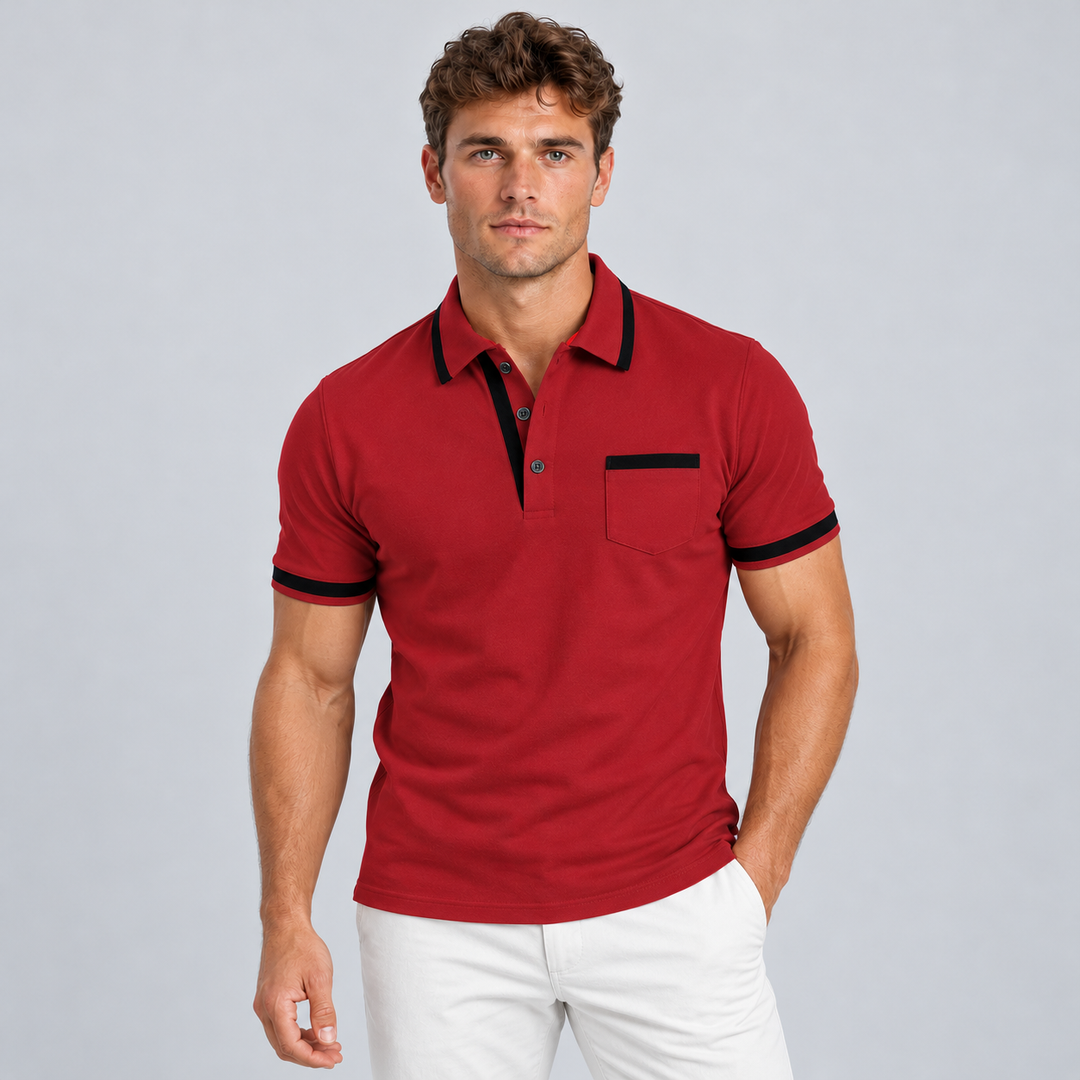 Montarello Polo for Men, Cotton