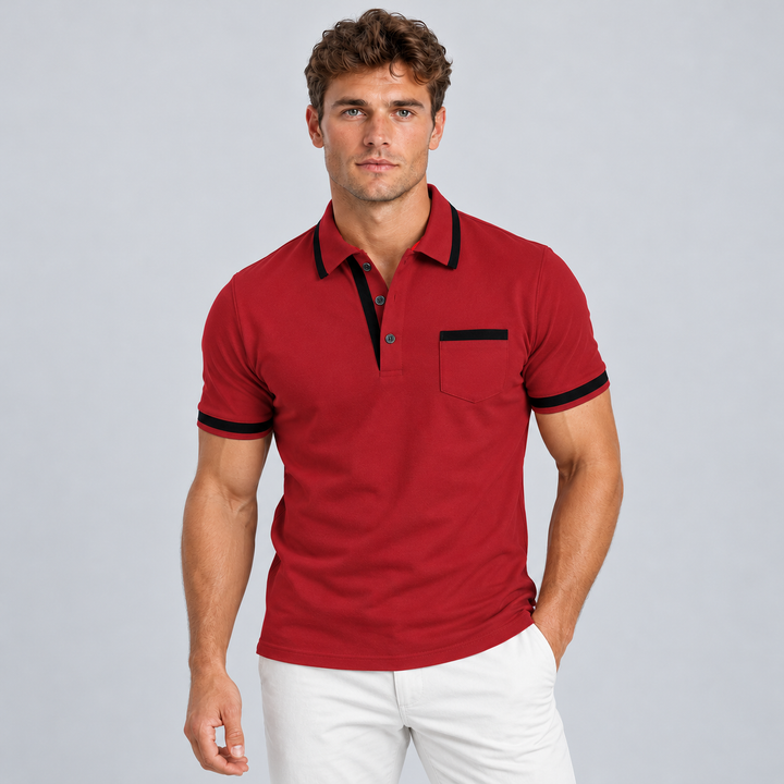 Montarello Polo for Men, Cotton