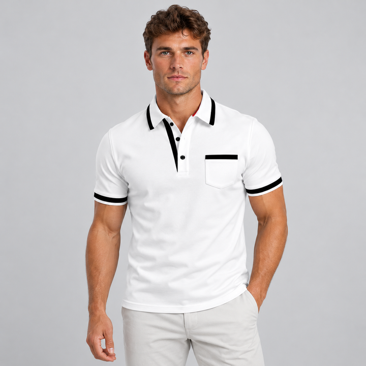 Montarello Polo for Men, Cotton