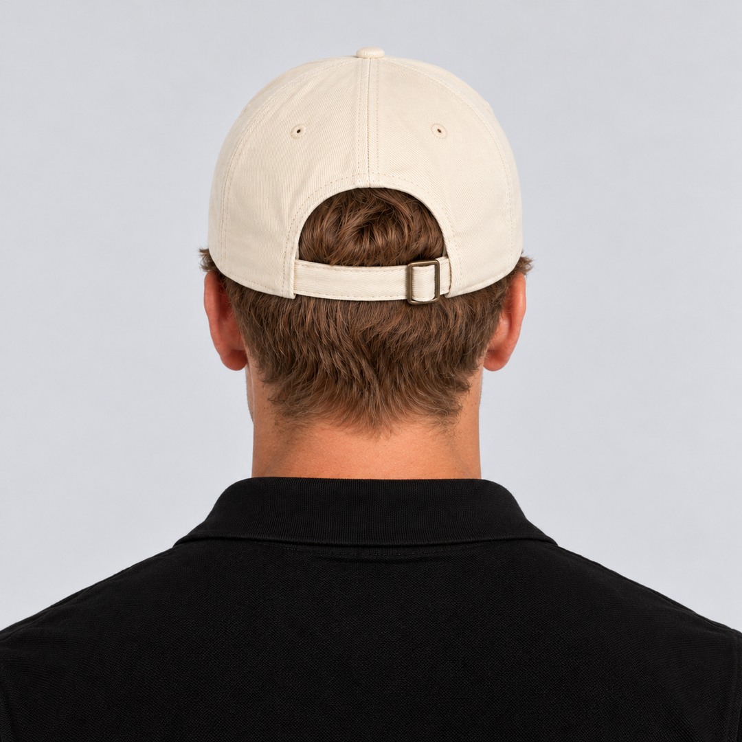 Montarello Men's Baseball Cap Twill Curved Peak Contrast Brim