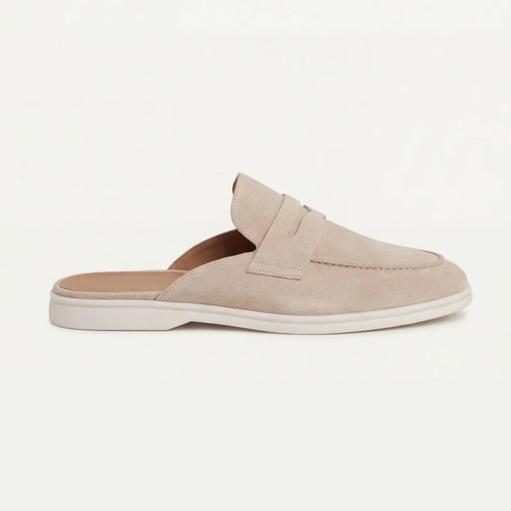 Men's Mules with Strap - Elena Harper
