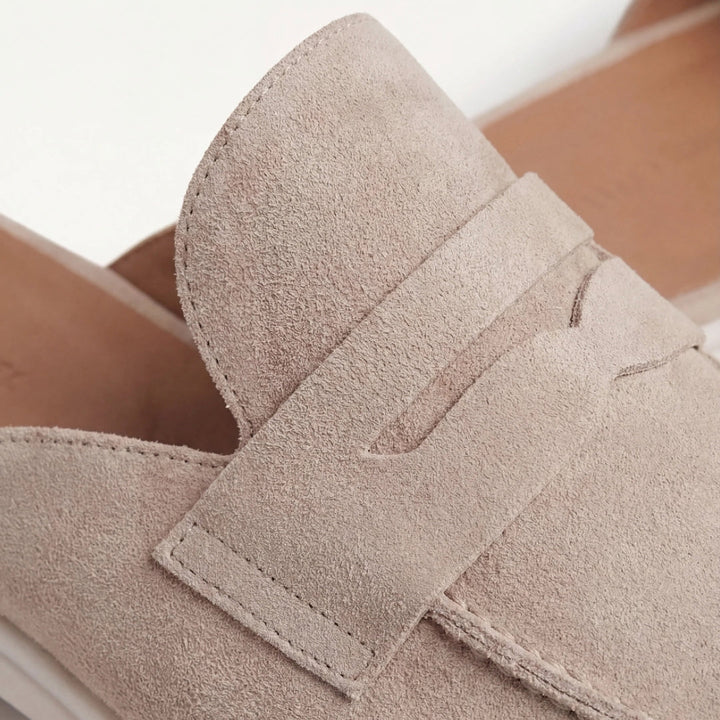Men's Mules with Strap - Elena Harper