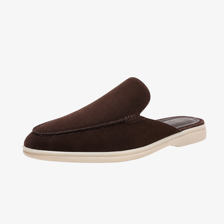Men's Slip-On Moccasin-Style Mules - Elena Harper