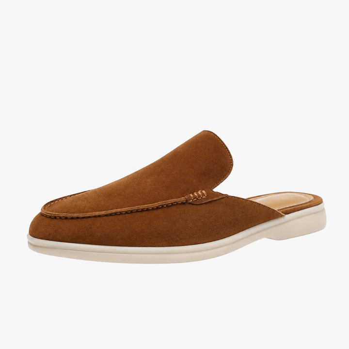 Men's Slip-On Moccasin-Style Mules - Elena Harper