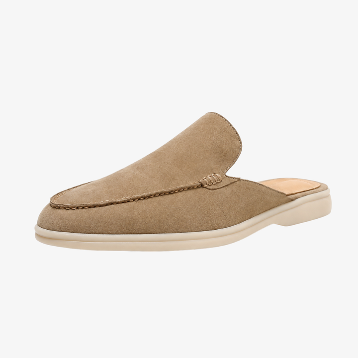 Men's Slip-On Moccasin-Style Mules - Elena Harper