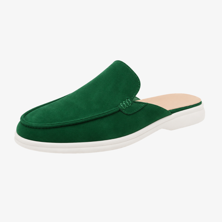 Men's Slip-On Moccasin-Style Mules - Elena Harper