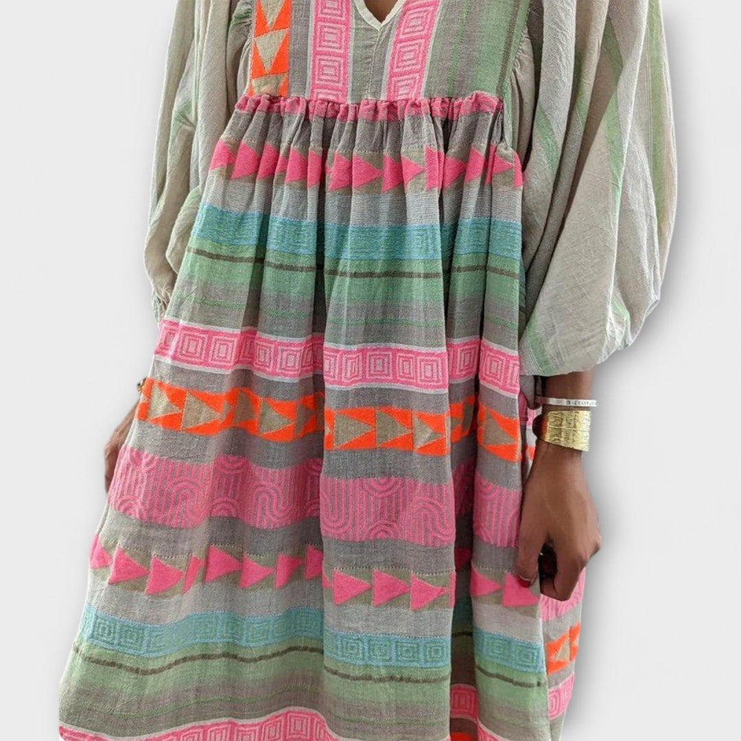 Giselora Comfortable Summer Dress - Elena Harper