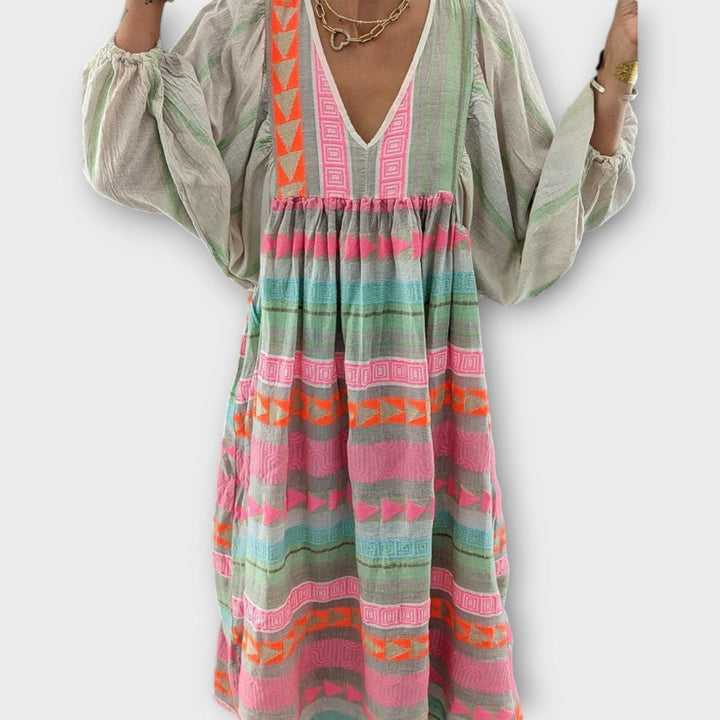 Giselora Comfortable Summer Dress - Elena Harper