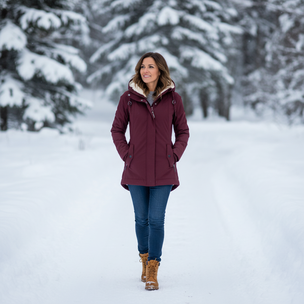 Addison Warm Winter Jacket - Elena Harper