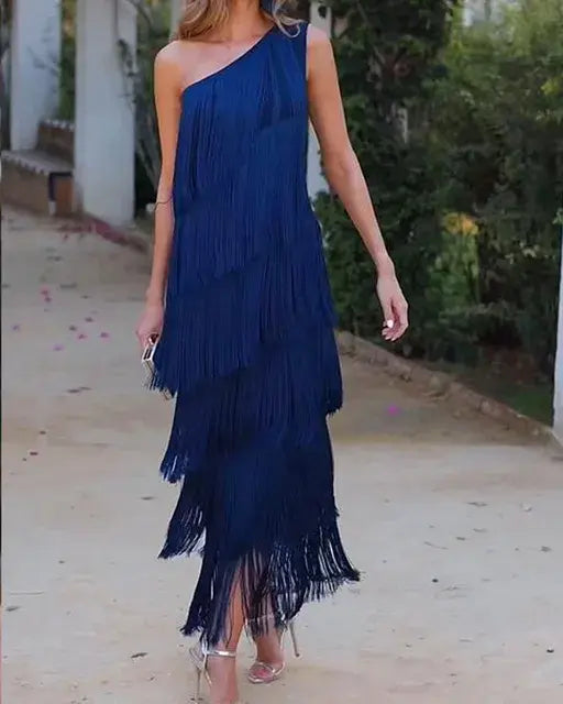 Bella - Andalusian Fringe Dress