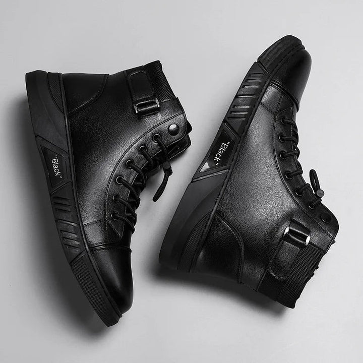Quentin - Leather Lace-Up Boot
