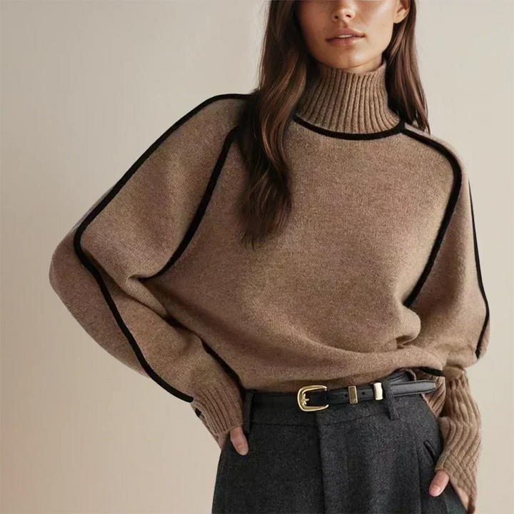Adèle Elegant Soft Sweater - Elena Harper