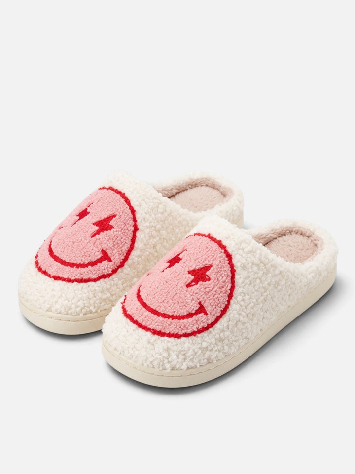 Women's Smiley Platform Slippers