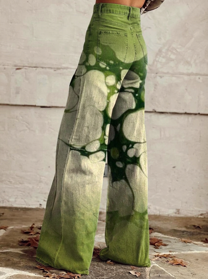 Elena Artistic Wide Leg Jeans - Elena Harper