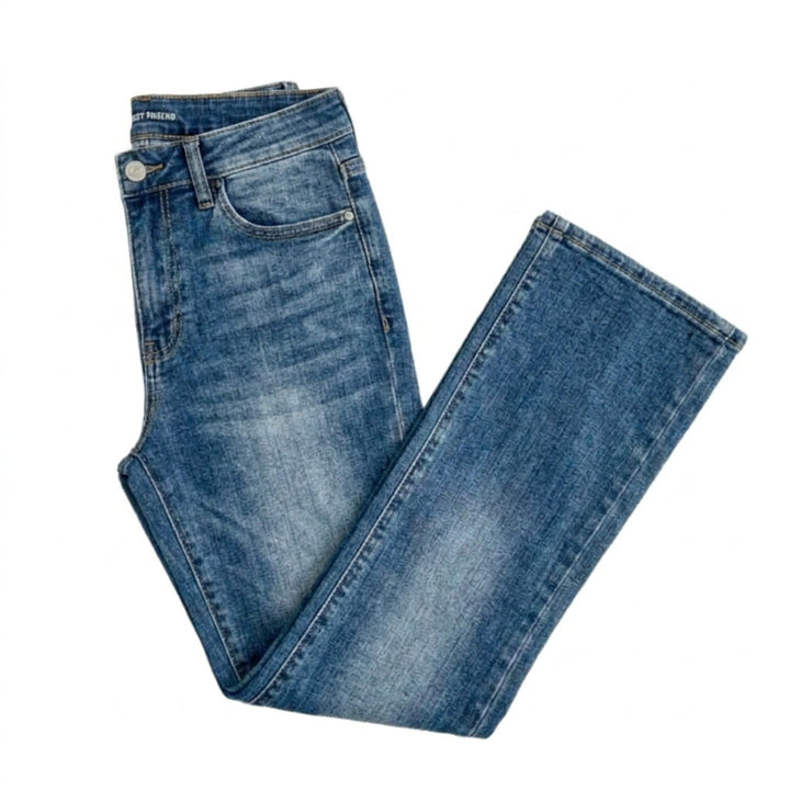 Denalia Tummy-Smoothing Bootcut Jeans - Elena Harper