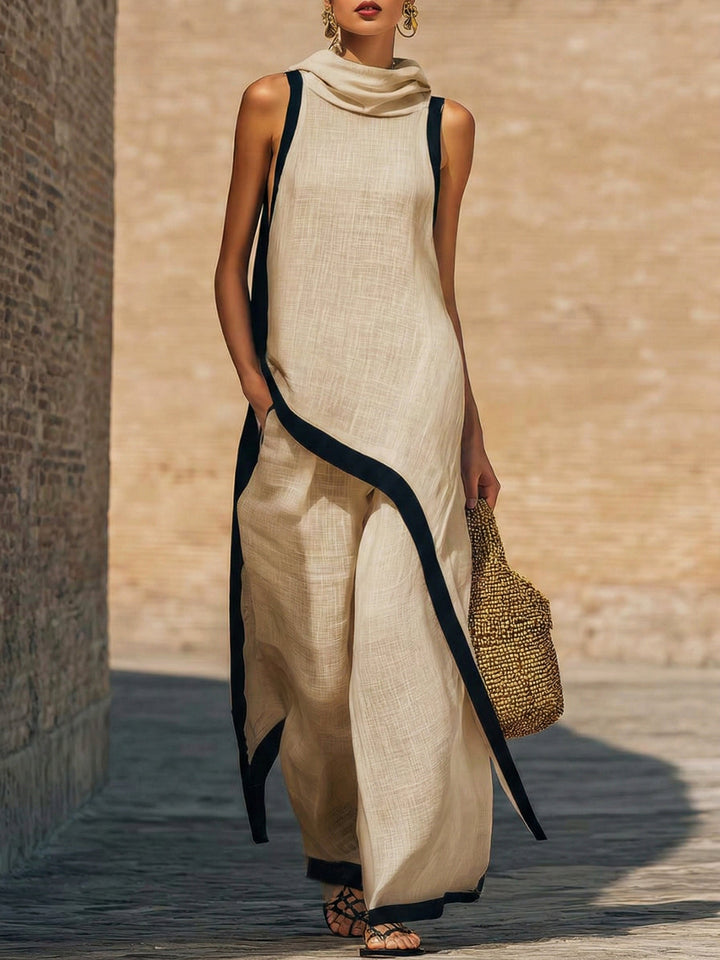 Maren™ | Elegant Two-Piece Set with Cut