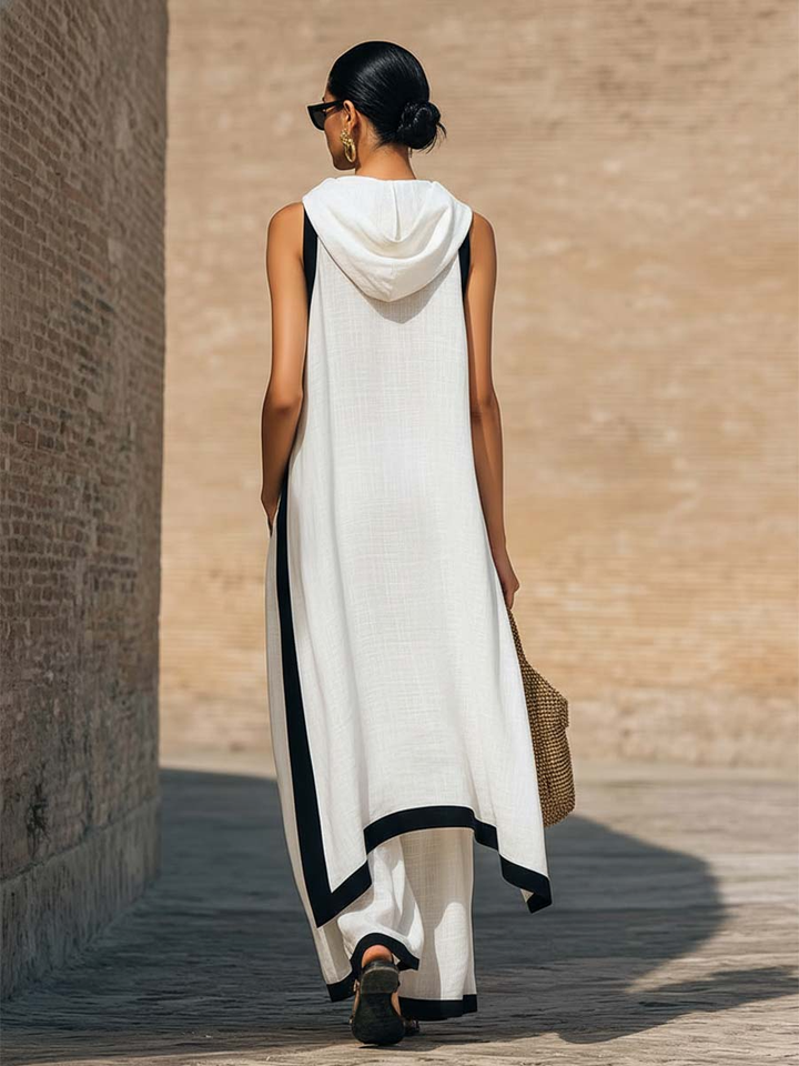 Maren™ | Elegant Two-Piece Set with Cut