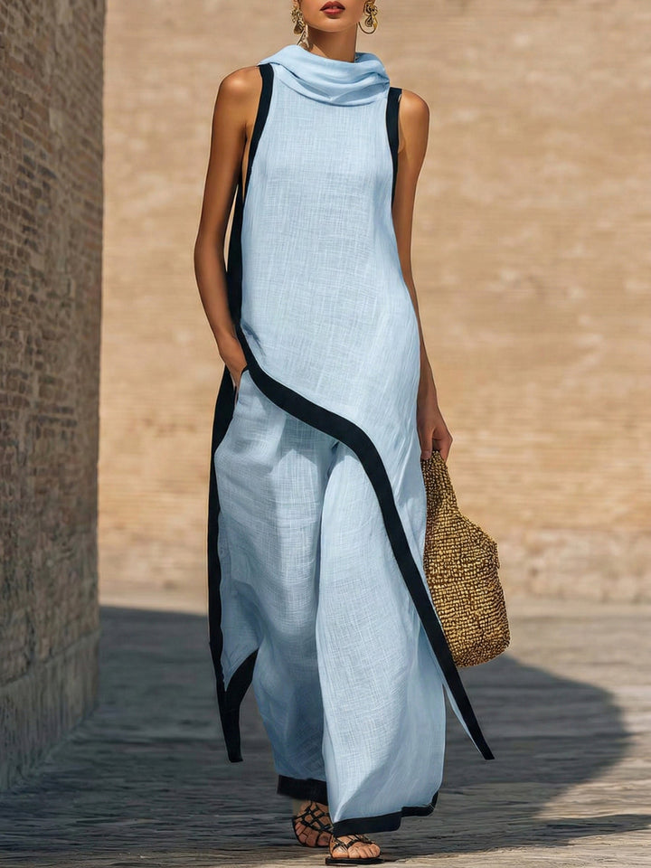 Maren™ | Elegant Two-Piece Set with Cut