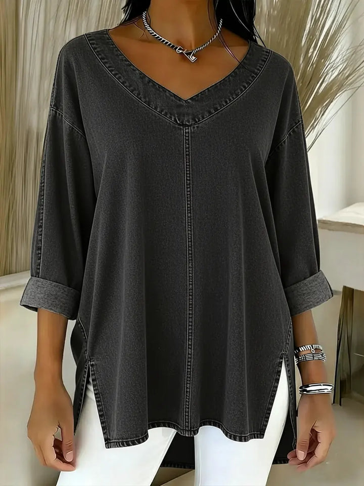 Women's Timeless Denim Shirt - Effortless Style