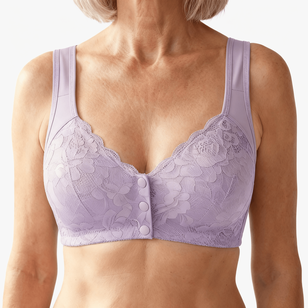 Daintybra Easy Snap Bra for All Day Comfort - Elena Harper