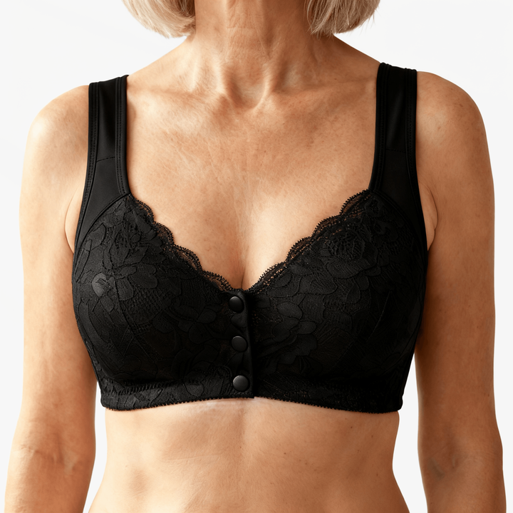Daintybra Easy Snap Bra for All Day Comfort - Elena Harper