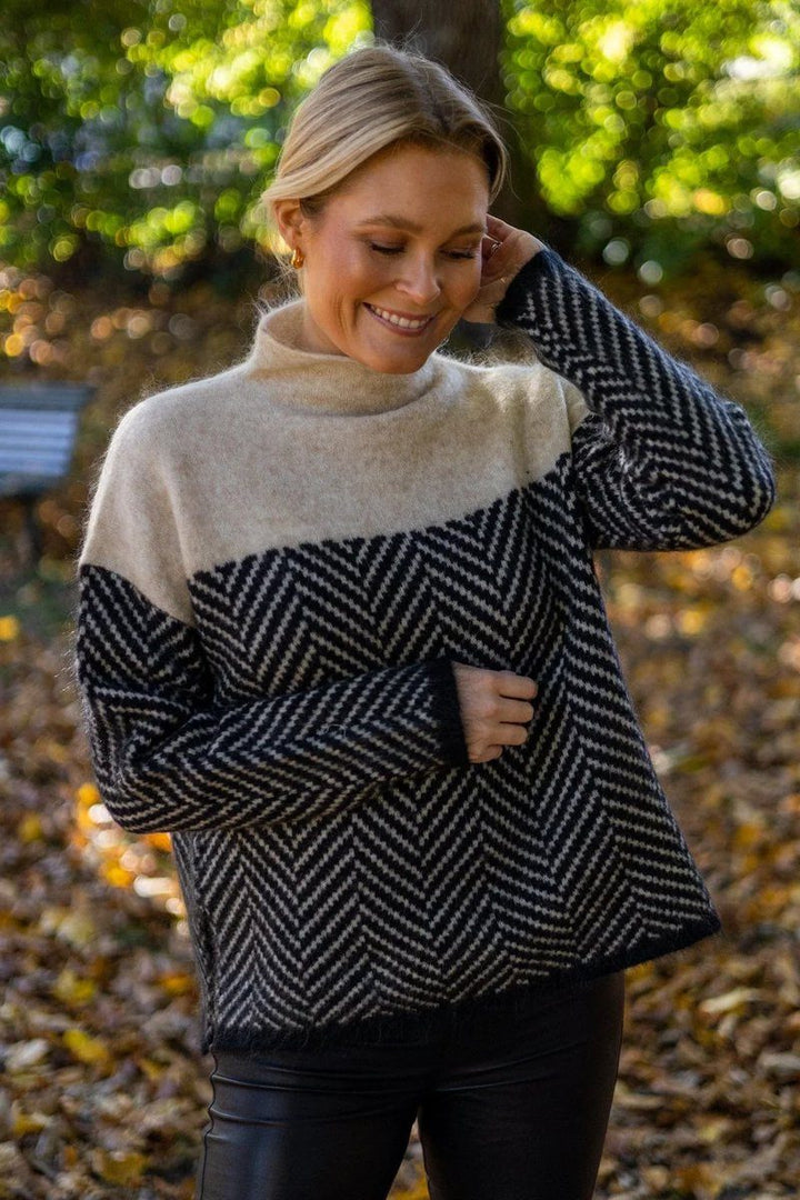Wool Oversized Turtleneck for Women