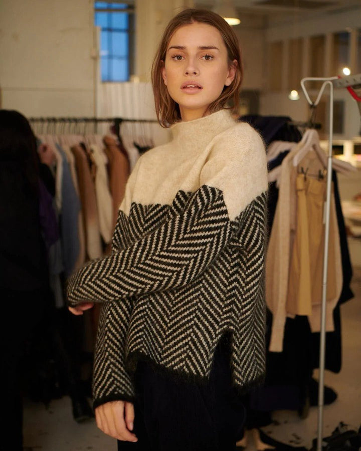 Wool Oversized Turtleneck for Women