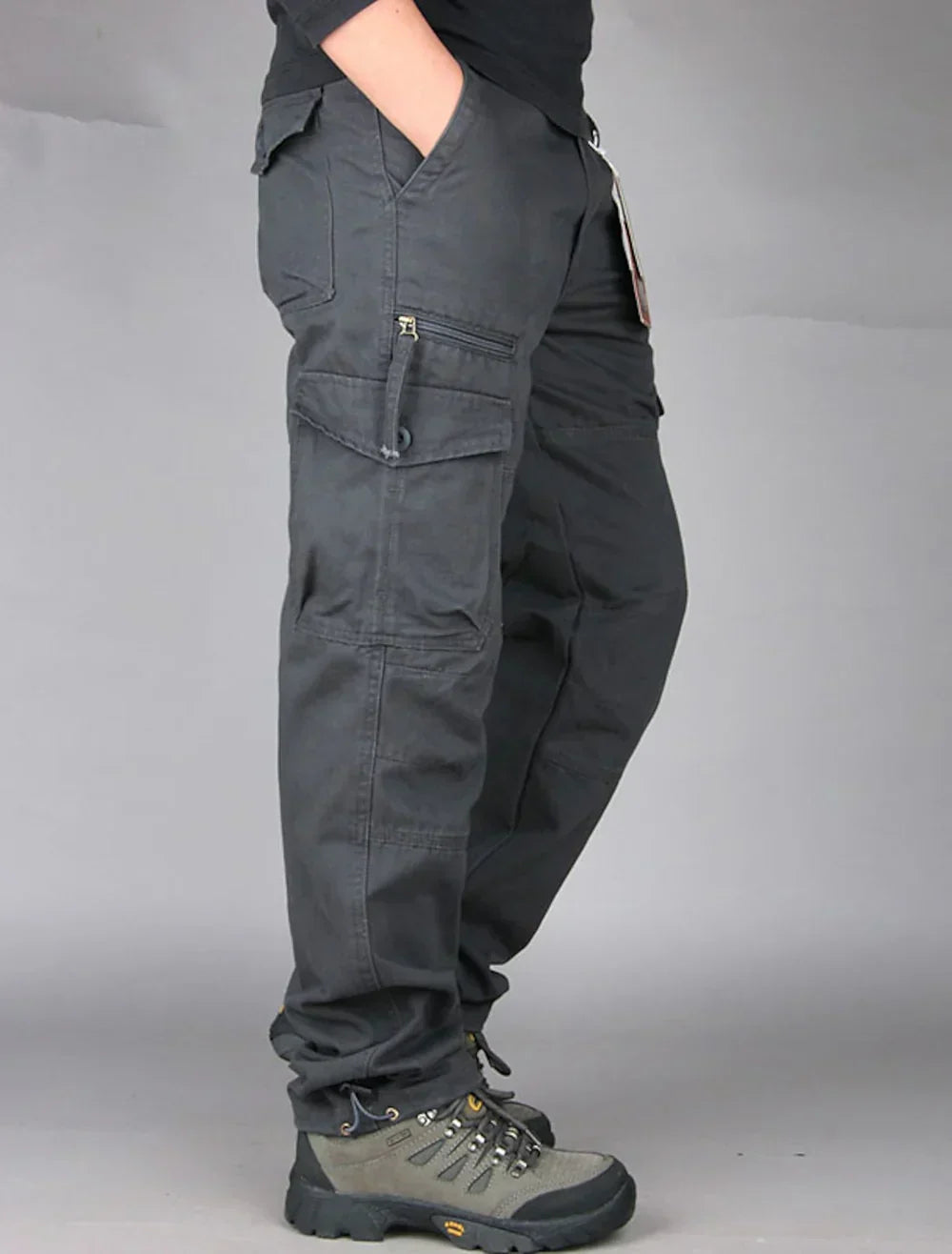HARRINGTON OXFORD | BAGGY CARGO PANTS FOR MEN
