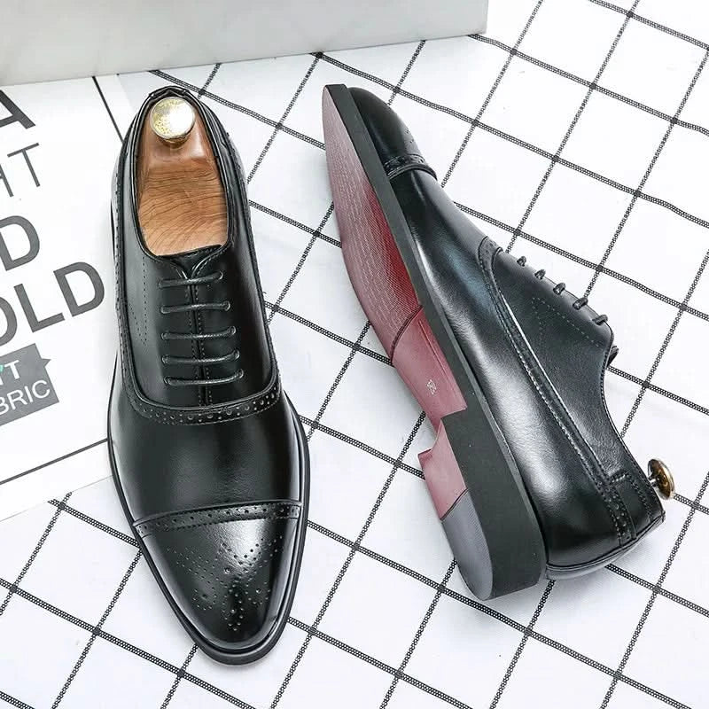 Men's Brogue Toe Oxfords