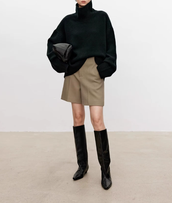 Eliana Sweater With Turtleneck - Elena Harper