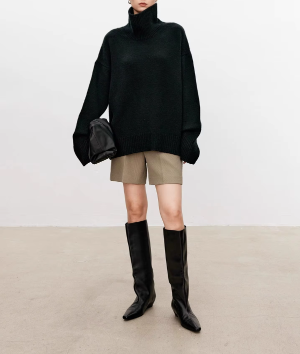 Eliana Sweater With Turtleneck - Elena Harper
