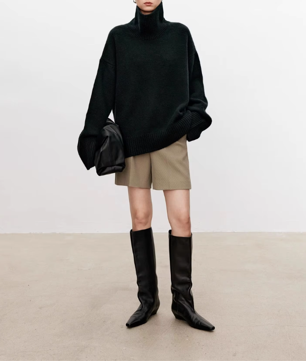 Eliana Sweater With Turtleneck - Elena Harper
