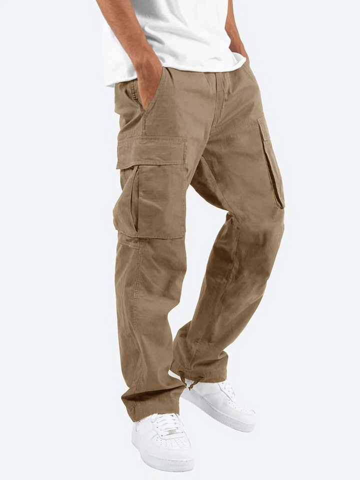 Men's Cargo Pants with Drawstring
