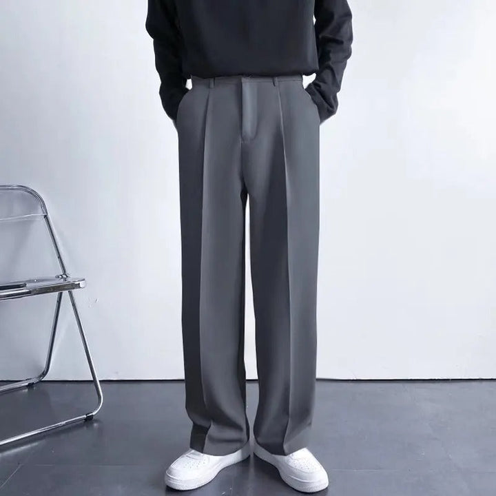 Men's Pleated Trousers - Elena Harper