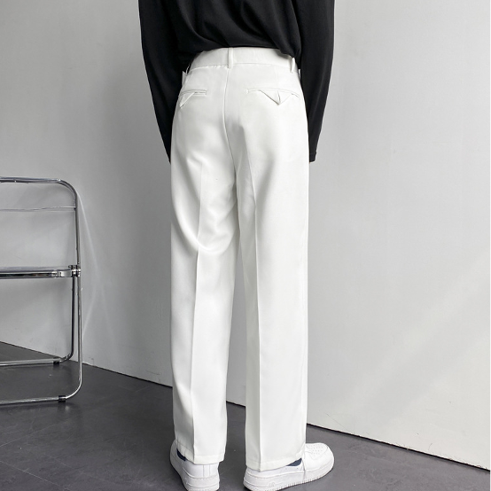 Men's Pleated Trousers - Elena Harper