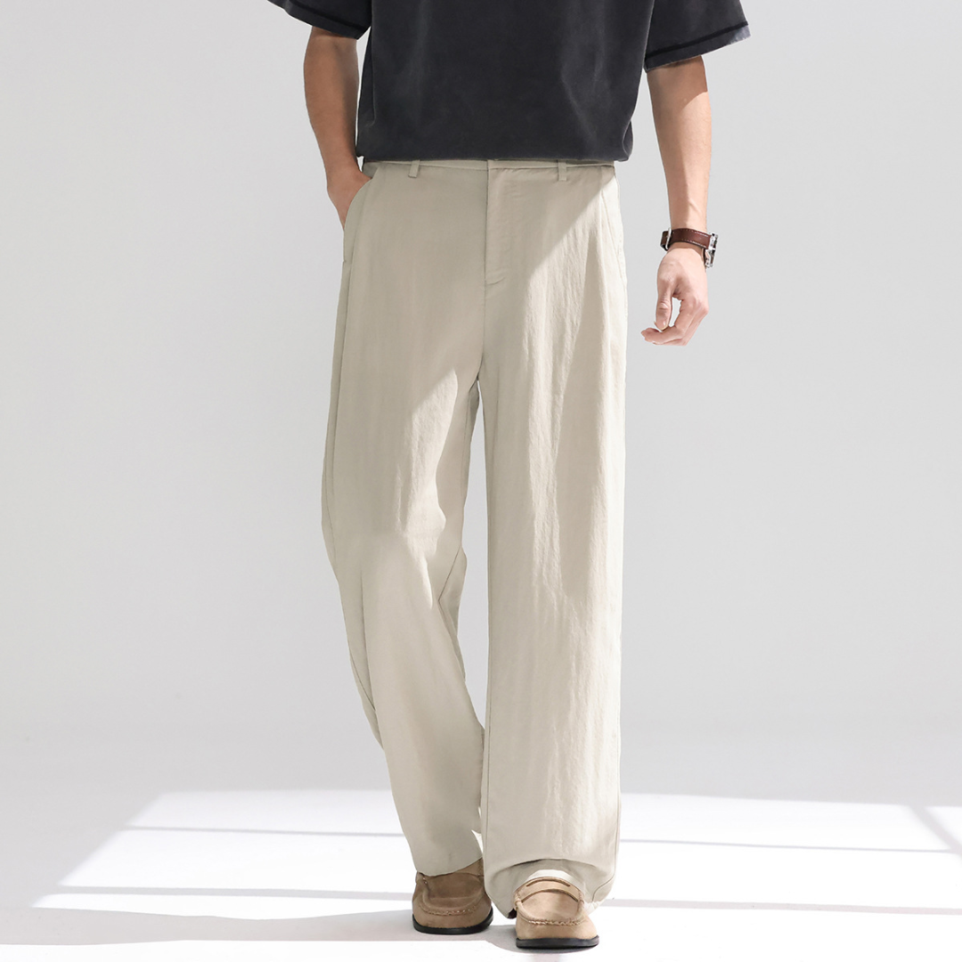 Men's Loose Fit Trousers - Elena Harper