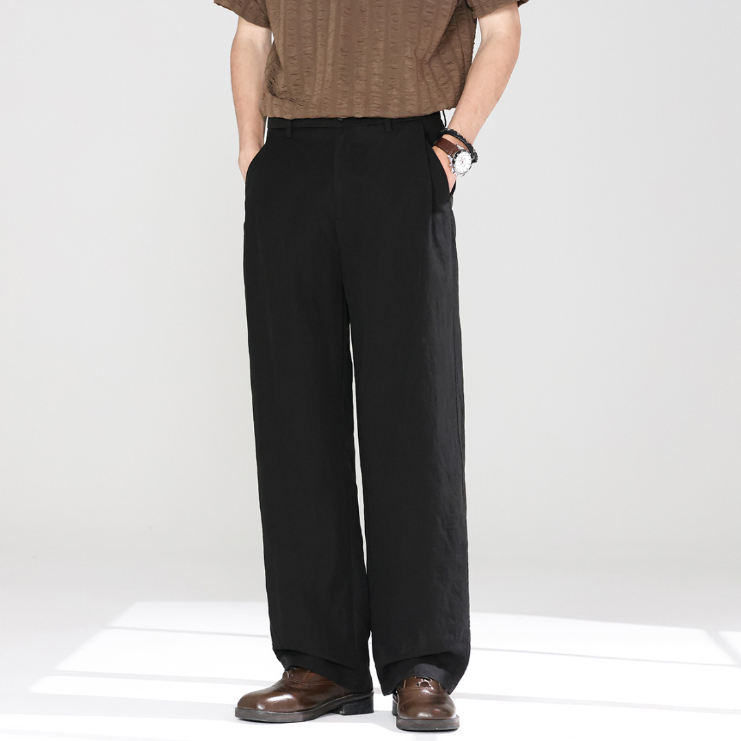 Men's Loose Fit Trousers - Elena Harper