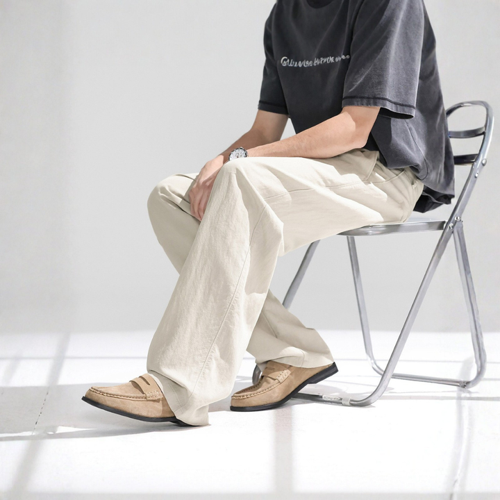 Men's Loose Fit Trousers - Elena Harper