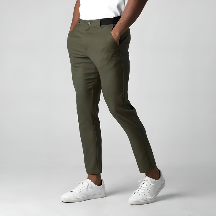 Men's Slim Fit Trousers - Elena Harper