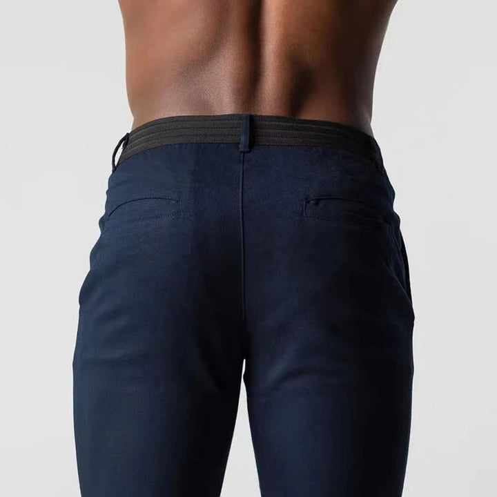 Men's Slim Fit Trousers - Elena Harper