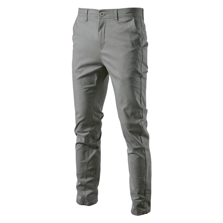 Men's Slim Buttoned Trousers