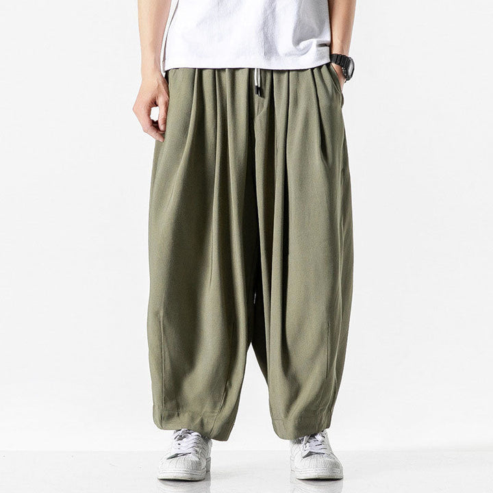 Men's Loose Fit Elastic Waist Pants