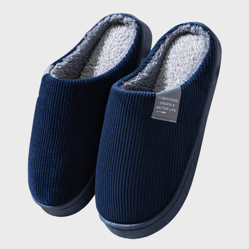 Slippers with Fleece Lining