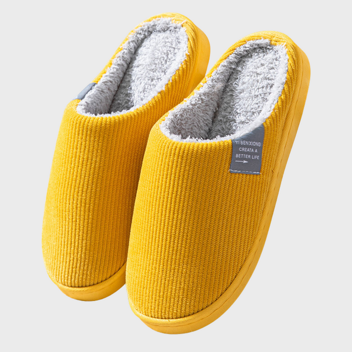Slippers with Fleece Lining