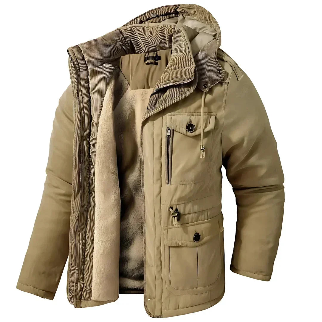 Men's Hooded Lined Parka