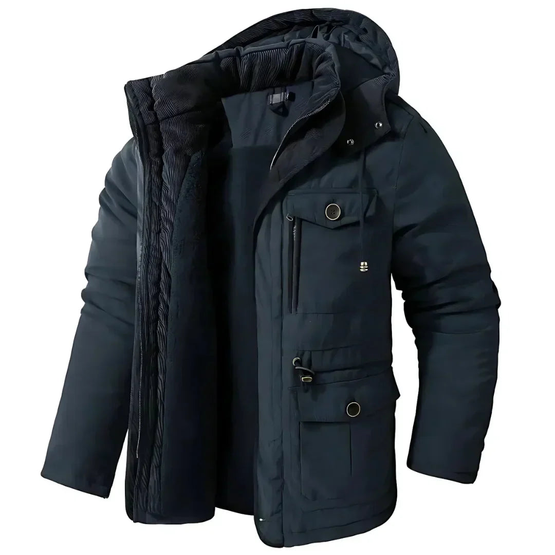 Men's Hooded Lined Parka