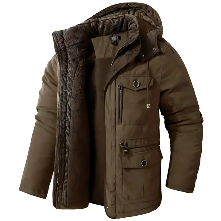 Men's Hooded Lined Parka