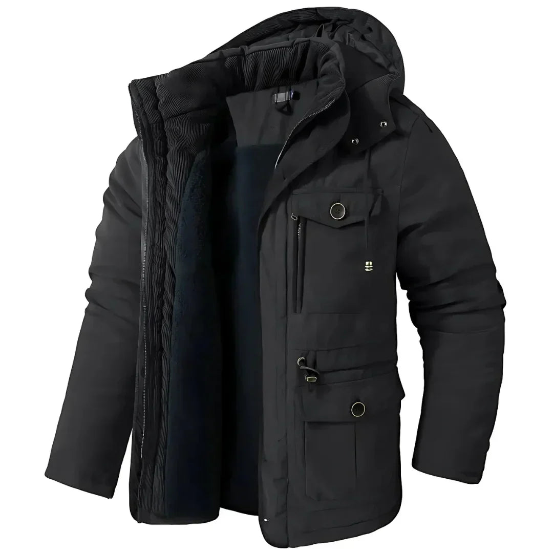 Men's Hooded Lined Parka