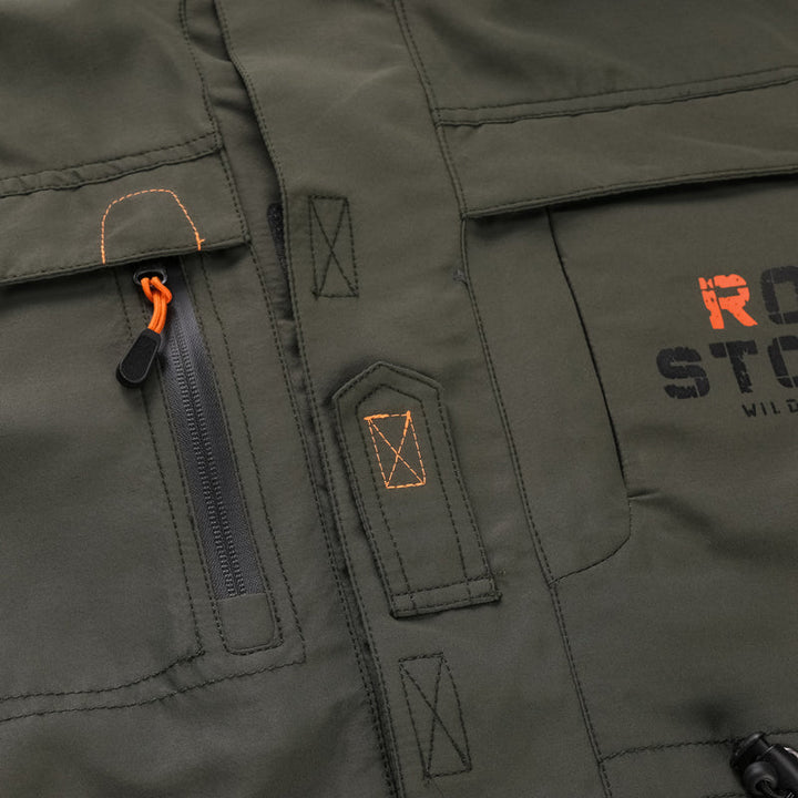 Men's Hooded Zipped Lined Parka - Elena Harper